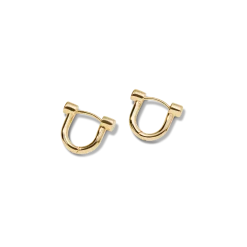 Outlet Shinola Bike Lock Huggie Earrings