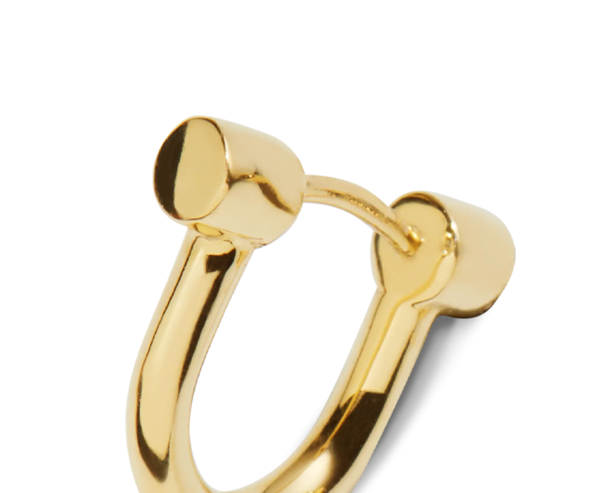Outlet Shinola Bike Lock Huggie Earrings