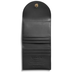 Outlet Shinola Birdy Small Snap Wallet Black