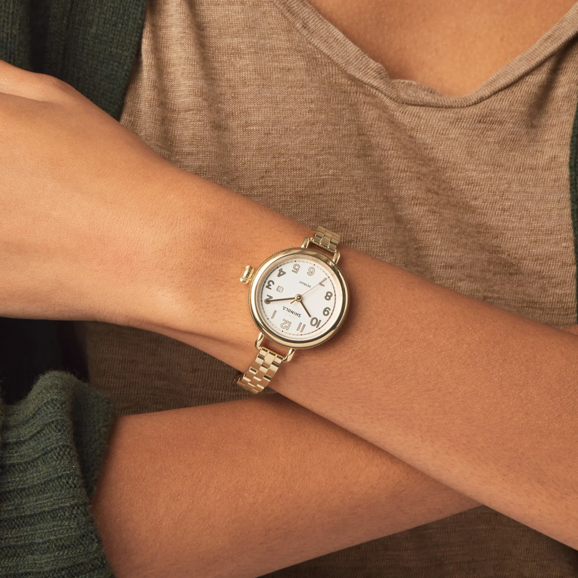 Clearance Shinola Birdy Watch Light Silver