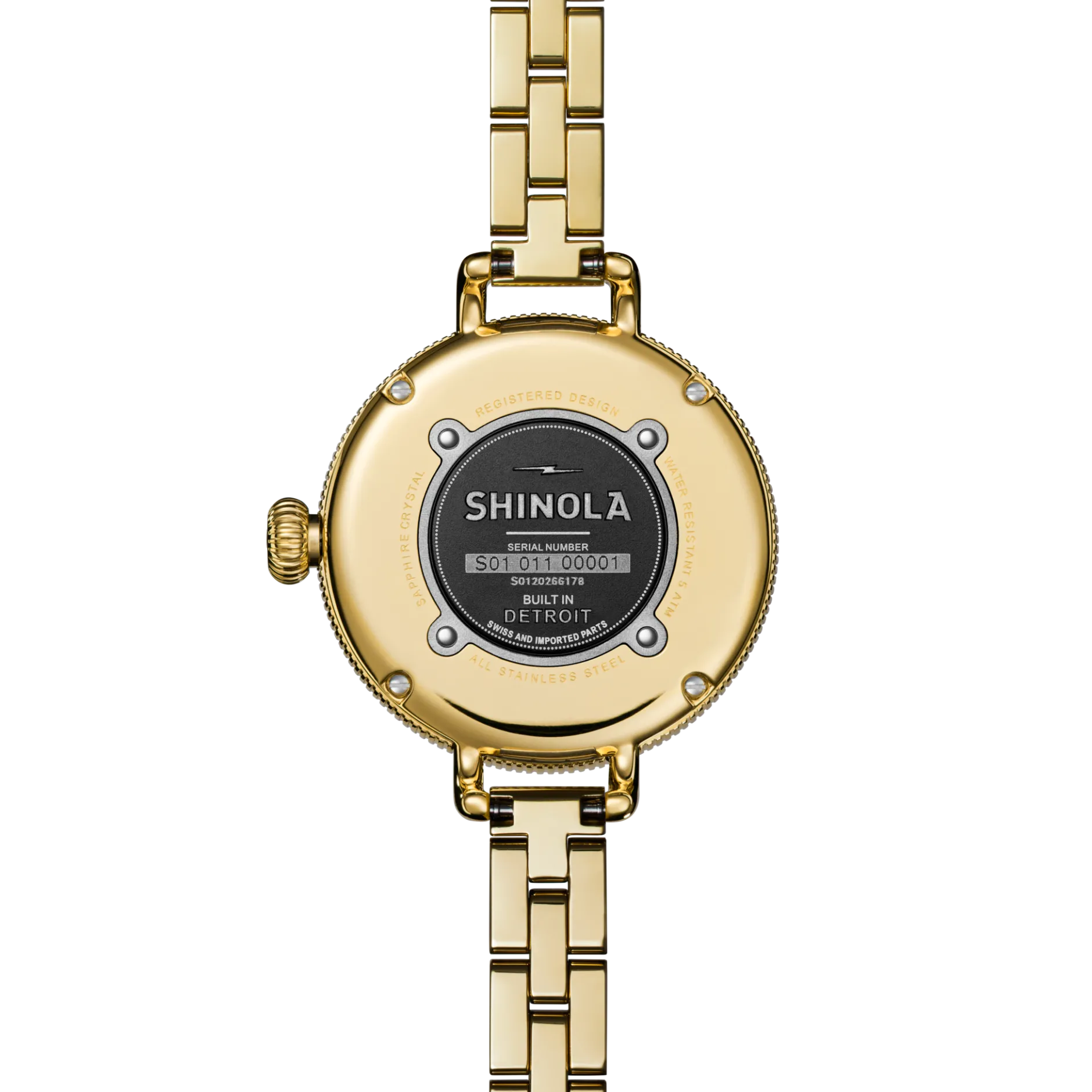 Clearance Shinola Birdy Watch Light Silver