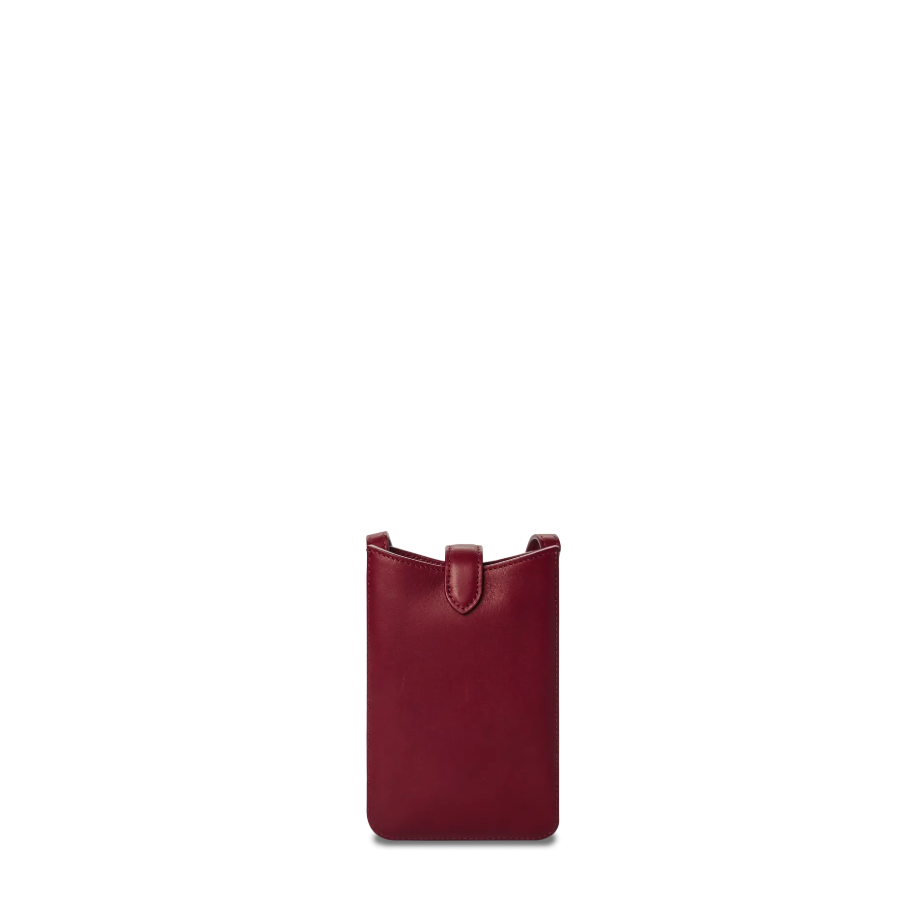 Clearance Shinola Bixby Phone Crossbody Ruby
