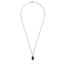 Best Shinola Black Diamond Pave Tag Necklace