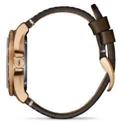 Outlet Shinola Bronze Monster GMT Automatic Watch Dark Brown Degrade