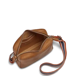 Shinola Camera Crossbody Bag Tan