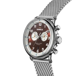 Discount Shinola Canfield C56 Chronograph Watch Whiskey