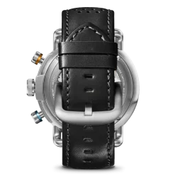 Outlet Shinola Canfield Speedway Open Road Automatic Chronograph Watch Black/Black Leather