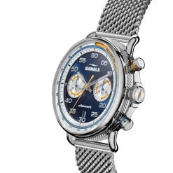 Outlet Shinola Canfield Speedway Open Road Automatic Chronograph Watch Blue/Stainless Steel
