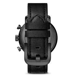 Hot Shinola Canfield Sport Chronograph Watch Black/Black Leather