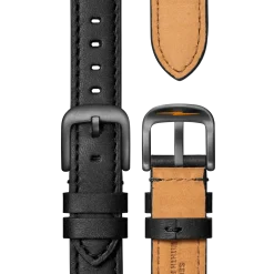 Hot Shinola Canfield Sport Chronograph Watch Black/Black Leather