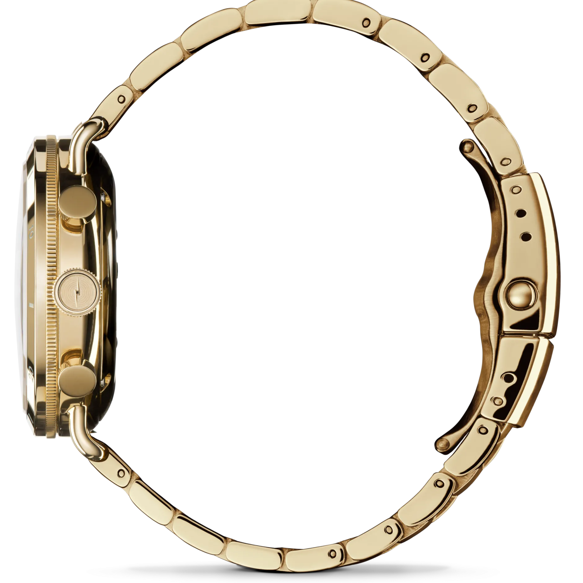 Shinola Canfield Sport Chronograph Watch Gold