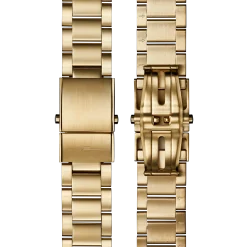 Shinola Canfield Sport Chronograph Watch Gold