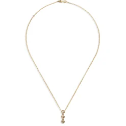 Sale Shinola 0.33 Carat Desert Diamond Drop Pendant Necklace OS
