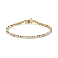 Discount Shinola 1 Carat 7" Diamond Tennis Bracelet Yellow Gold