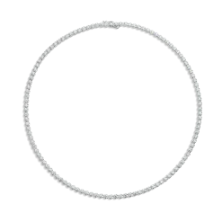 Clearance Shinola 7 Carat Diamond Tennis Necklace White Gold