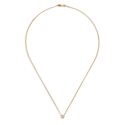 Discount Shinola Round Diamond Necklace 1/4 Carat