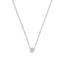 Outlet Shinola 1/4 Carat Round Diamond Necklace