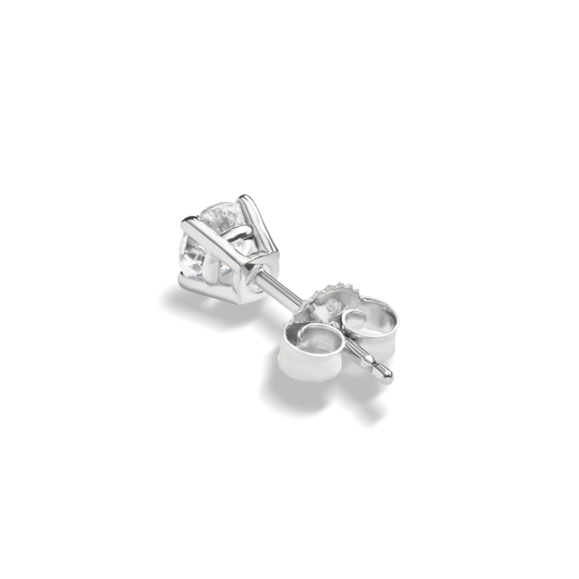 Online Shinola 1/2 Carat Round Diamond Studs White Gold