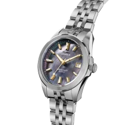 Hot Shinola Circadian Monster Automatic Watch Gray Mother of Pearl