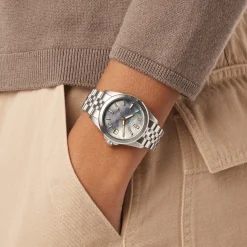 Hot Shinola Circadian Monster Automatic Watch Gray Mother of Pearl