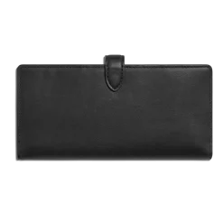 Best Shinola Continental Snap Wallet Black