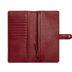 Sale Shinola Continental Snap Wallet Ruby