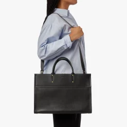 Clearance Shinola Day Satchel Black
