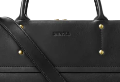 Clearance Shinola Day Satchel Black