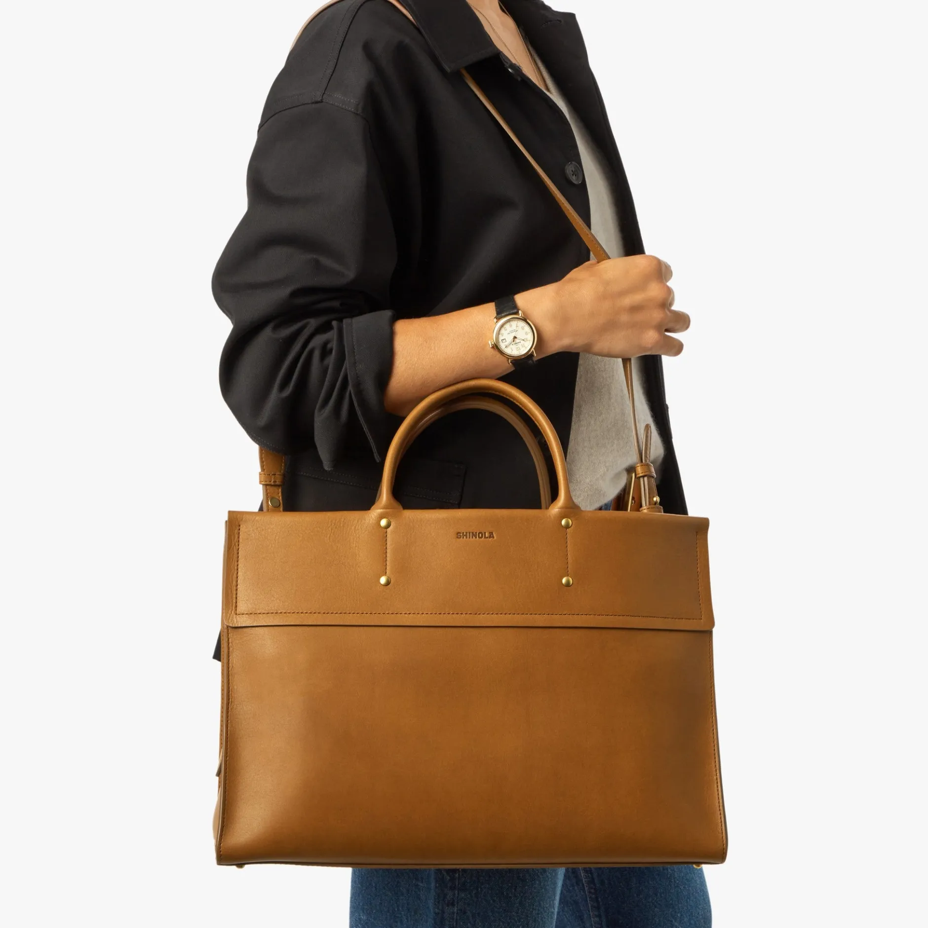 Best Shinola Day Satchel Tan