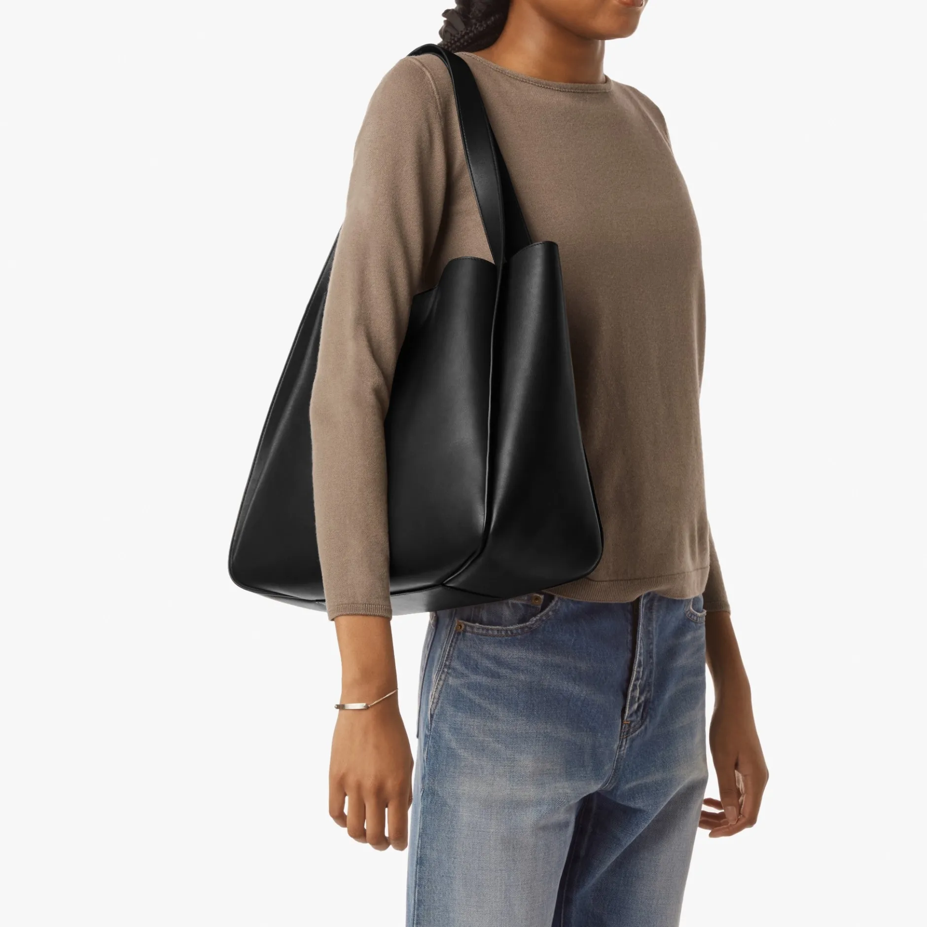 New Shinola Derby Tote Bag Black