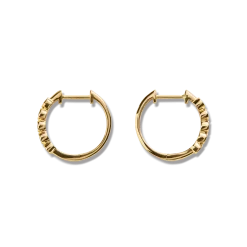 Online Shinola Desert Diamond Huggie Earrings OS
