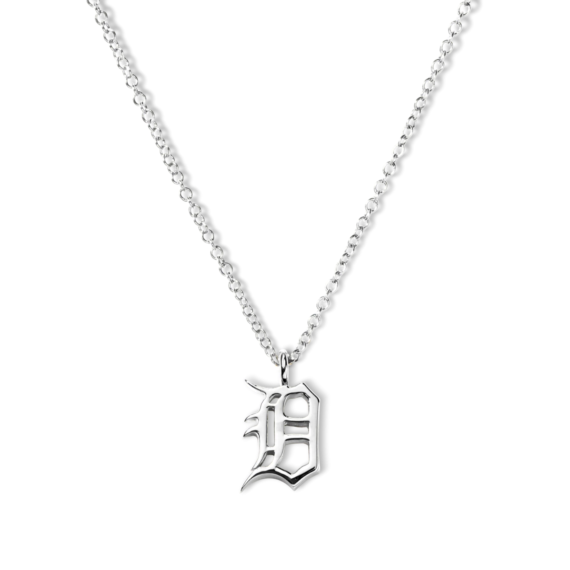 New Shinola Detroit "D" Charm Necklace