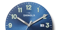 Shinola Detrola Watch Blue