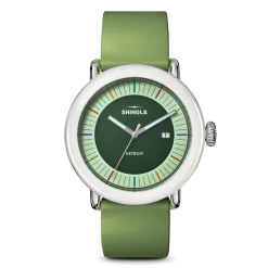 Shinola Detrola Watch Deep Olive