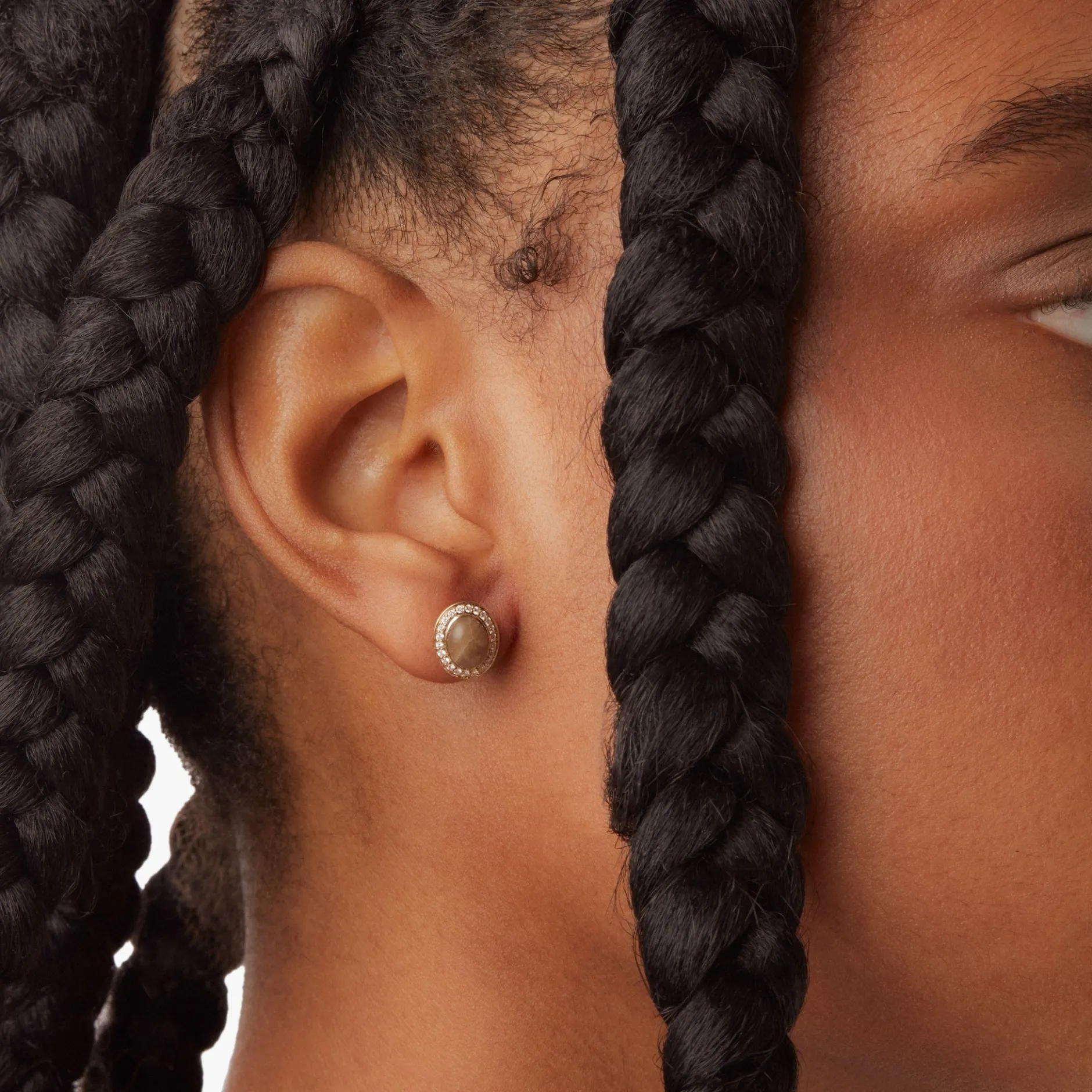 Best Shinola Diamond Pave Book Petoskey Studs