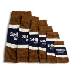 Discount Shinola Dog Sweater Brand Stripe / Tan