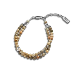 Outlet Shinola Double Row Petoskey Beaded Bracelet