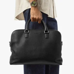 Clearance Shinola Double Zip Briefcase Black