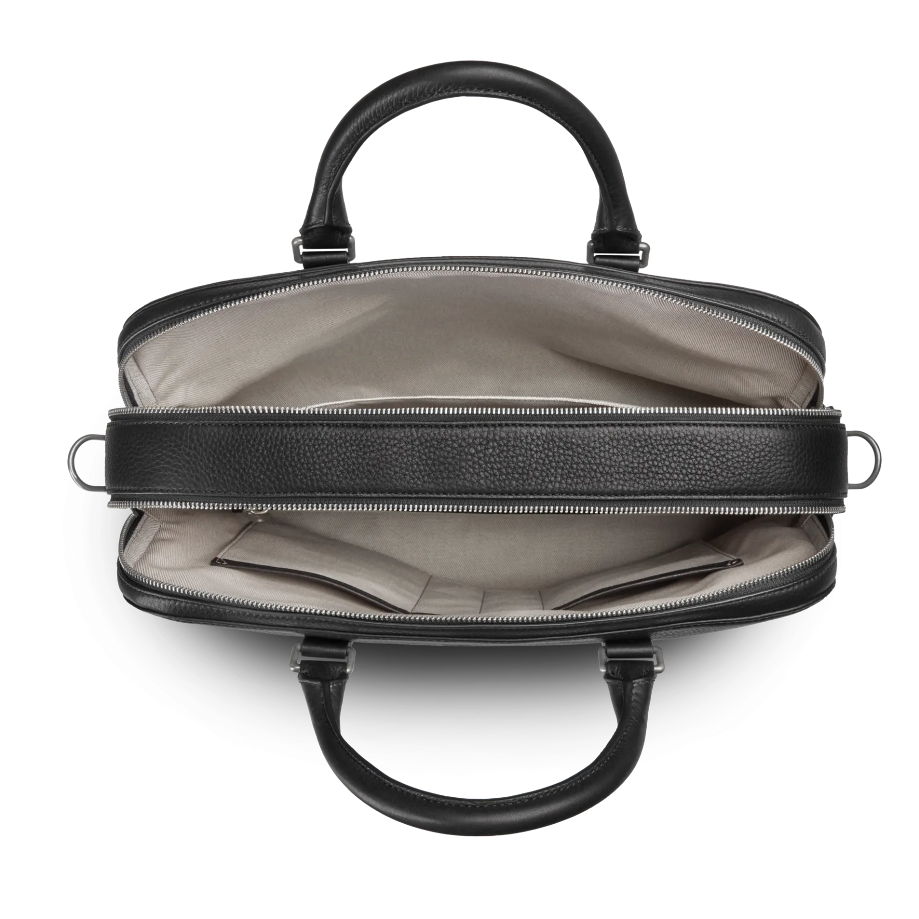 Clearance Shinola Double Zip Briefcase Black