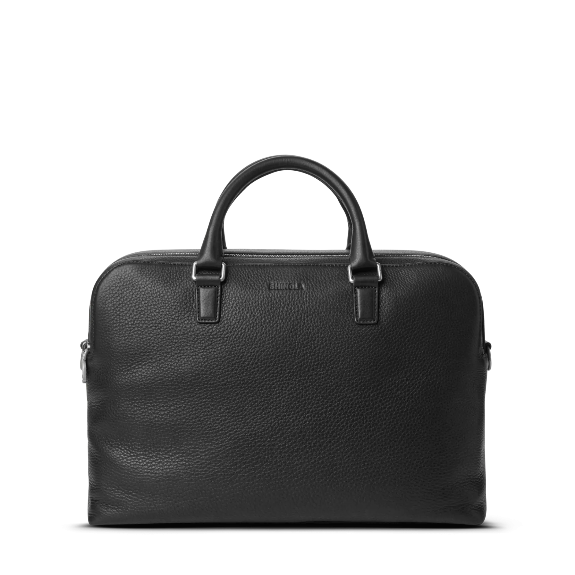 Clearance Shinola Double Zip Briefcase Black
