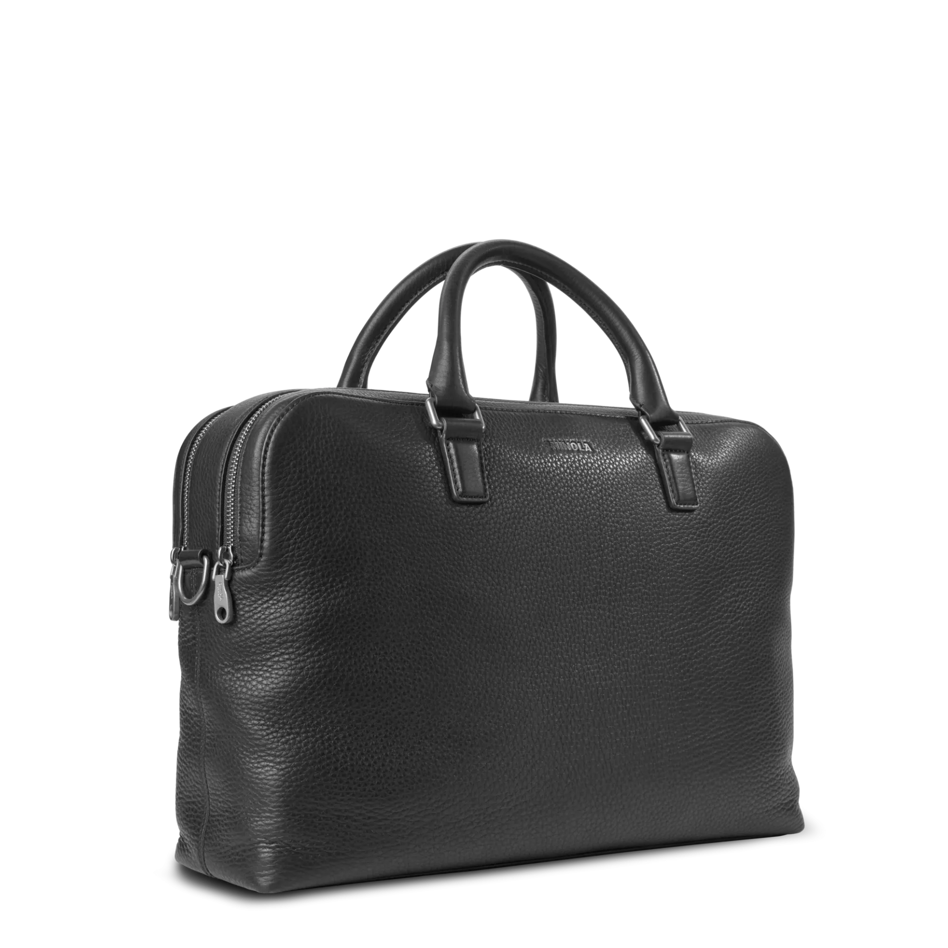 Clearance Shinola Double Zip Briefcase Black