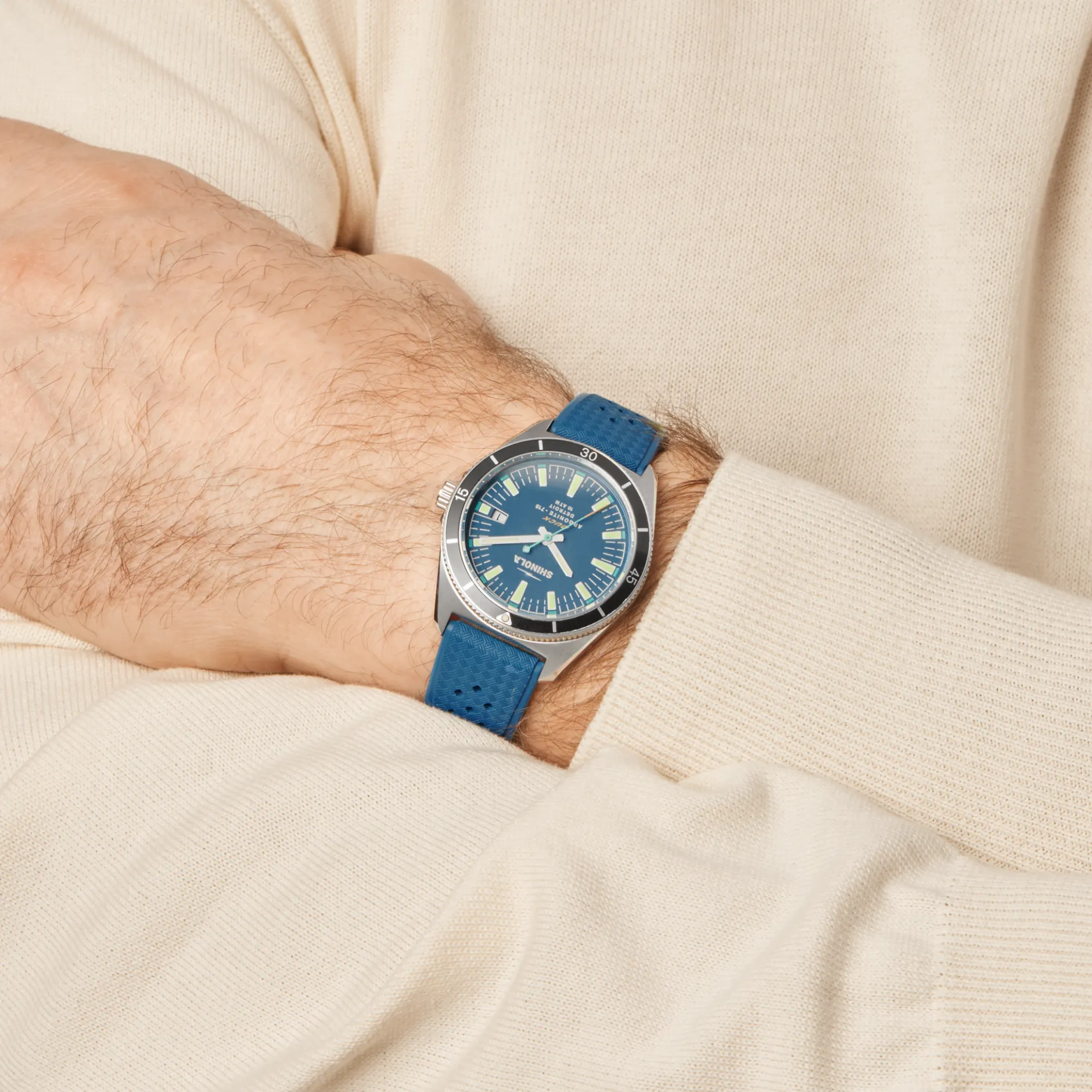 Discount Shinola Duck Watch Blue