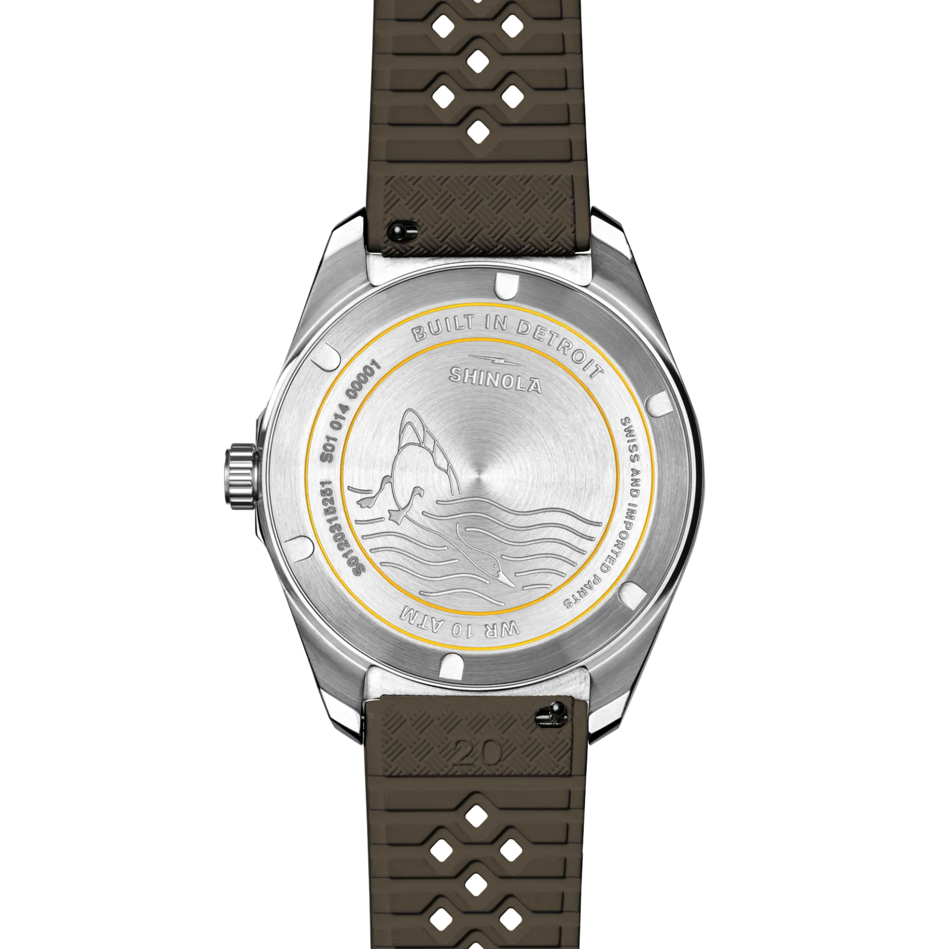 Online Shinola Duck Watch Mallard Brown
