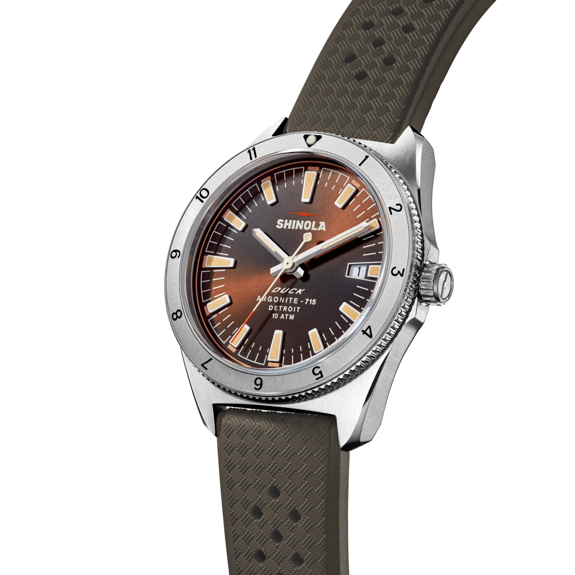 Online Shinola Duck Watch Mallard Brown