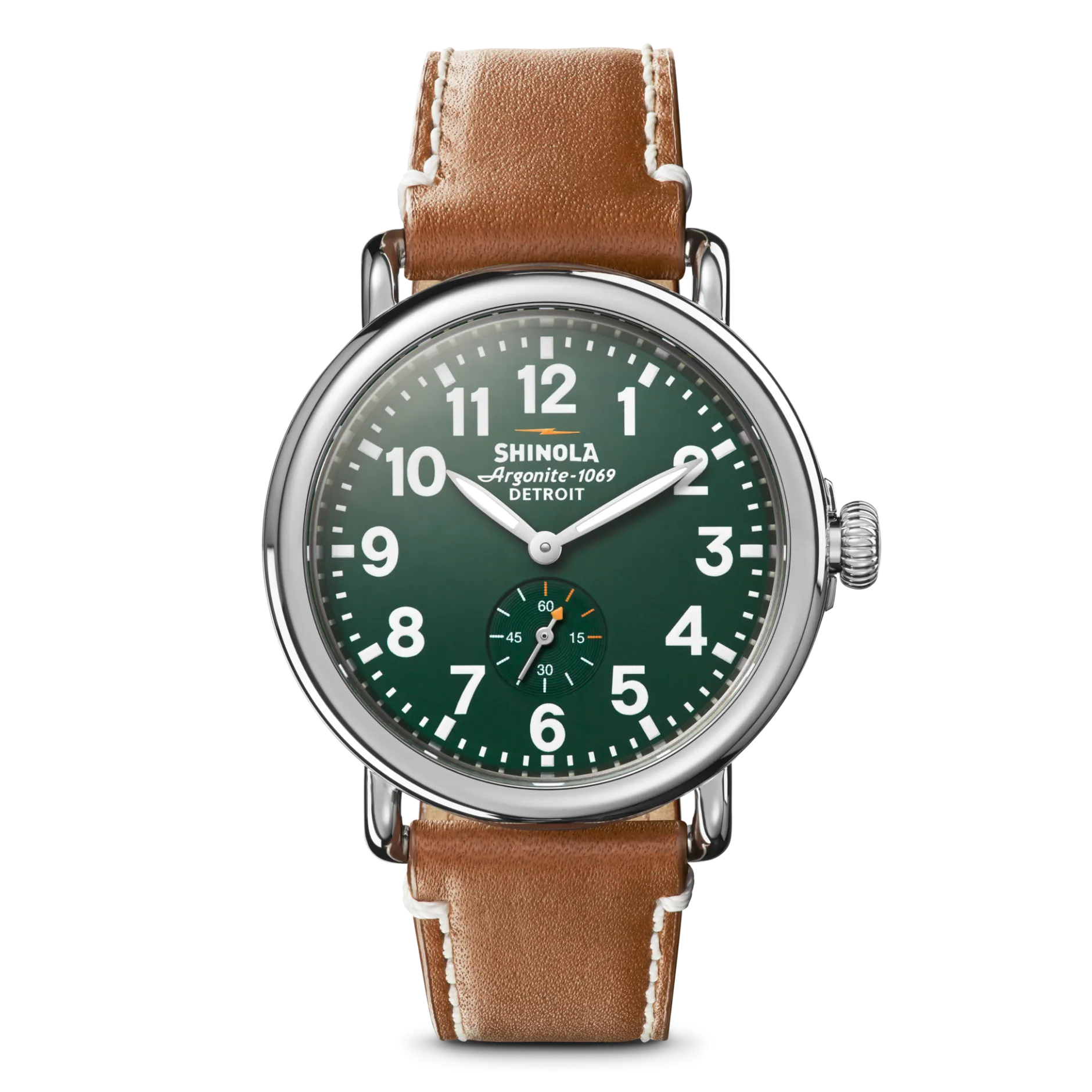 Hot Shinola Engravable Runwell Watch Green