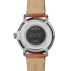 Best Shinola Engravable Runwell Watch Slate Blue