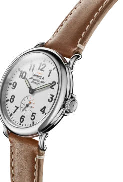Discount Shinola Engravable Runwell Watch White