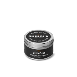 New Shinola Hand Poured 4oz Travel Candle Hotel