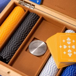 Sale Shinola Lacquered Wood Poker Set