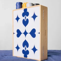Sale Shinola Lacquered Wood Poker Set